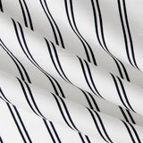 Viscose Rayures Noir - Ribes y Casals