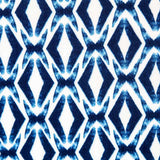 Viscose Fleurs Novembre Marine - Ribes y Casals