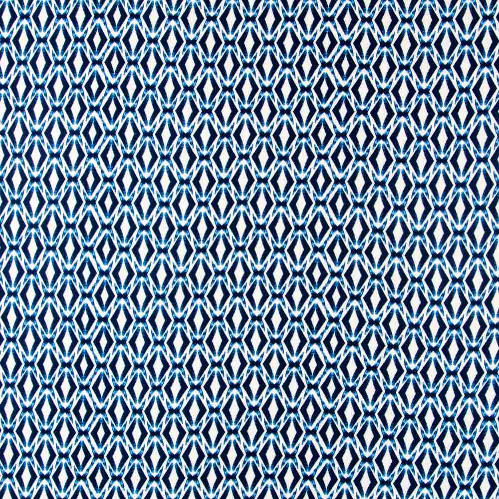 Viscose Fleurs Novembre Marine - Ribes y Casals