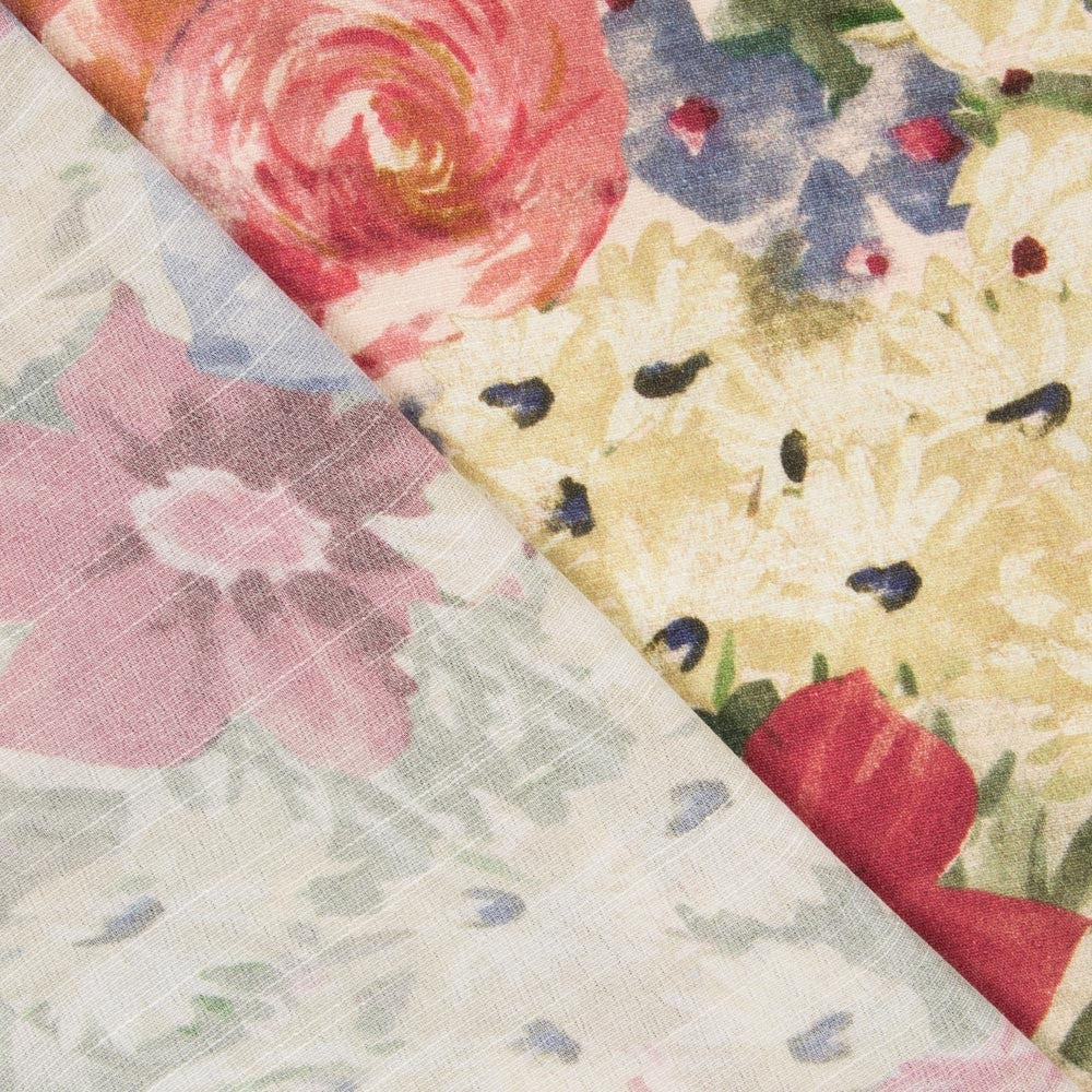 Viscose Rustique Cretonne Beige - Ribes y Casals