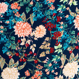 Viscose Sauvage Bleu Marine - Ribes y Casals