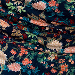 Viscose Sauvage Bleu Marine - Ribes y Casals