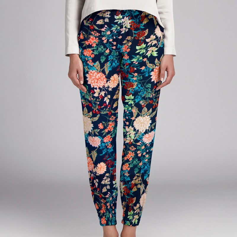 Viscose Sauvage Bleu Marine - Ribes y Casals