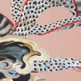 Viscose Satin Dragon Saumon - Ribes y Casals