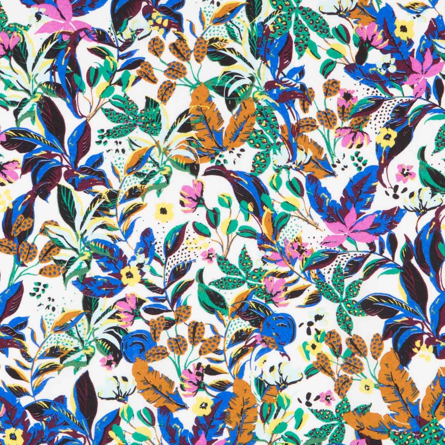 Viscose Feuilles Multicolore - Ribes y Casals