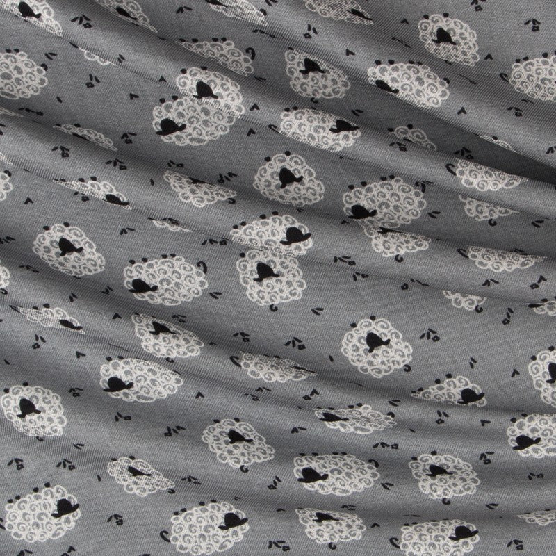 Viscose Cigognes Noir - Ribes y Casals