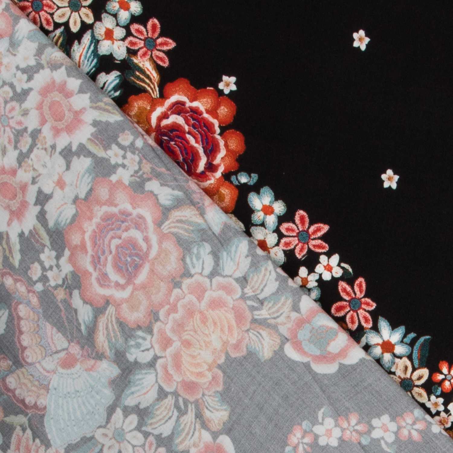 Viscose singapour Noir - Ribes y Casals