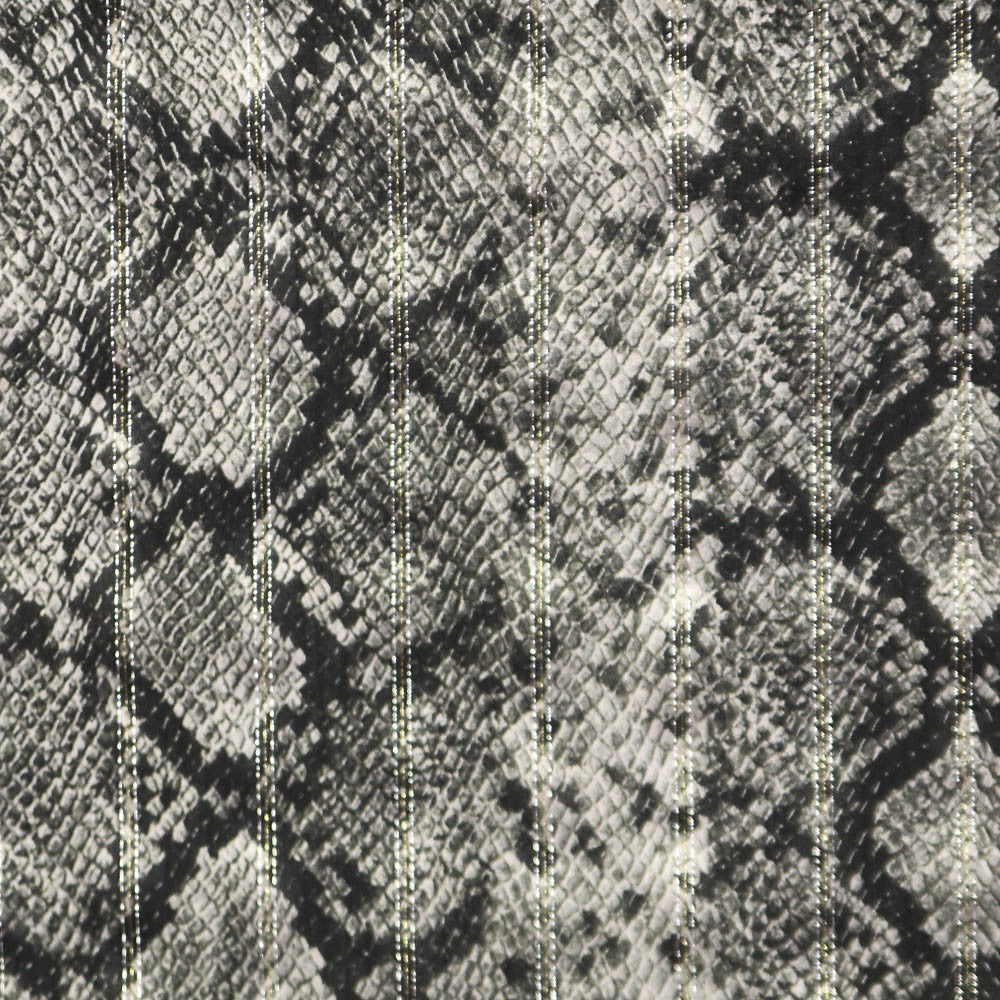 Viscose Lurex Serpent Gris Clair - Ribes y Casals