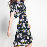 Viscose Cignes Bleu Nuit - Ribes y Casals