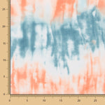 Viscose Tie Dye Turquoise - Ribes y Casals