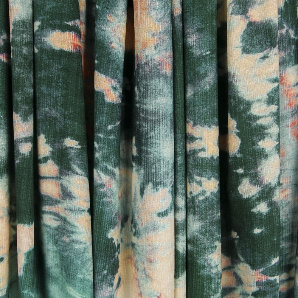 Viscose Tie Dye Vert - Ribes y Casals