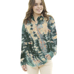 Viscose Tie Dye Vert - Ribes y Casals