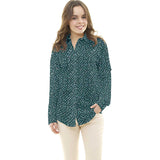 Viscose Pois Vert Forêt - Ribes y Casals