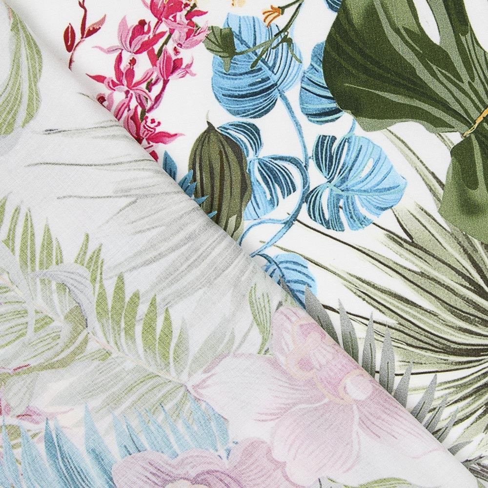 Viscose Tropicale Blanche - Ribes y Casals