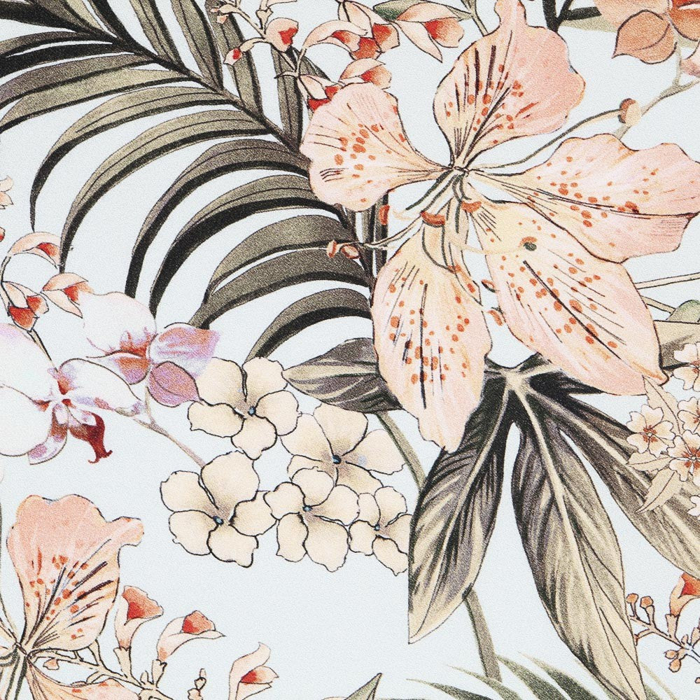 Viscose Imprimé Tropicale Bleu - Ribes y Casals