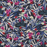 Viscose  Fleur Tropicale Lila - Ribes y Casals
