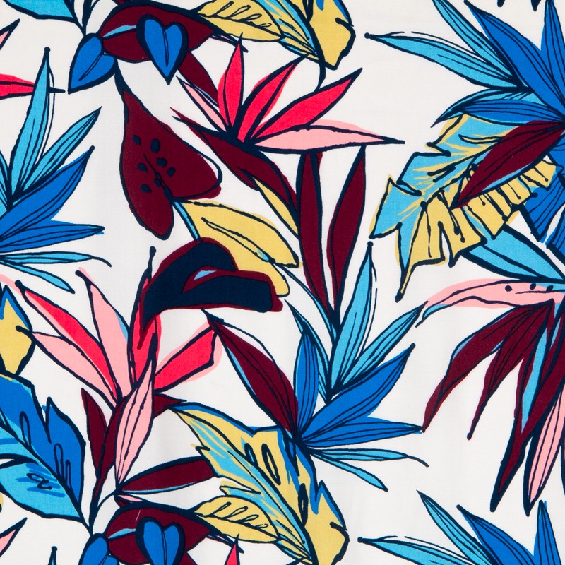 Viscose Tropicale Ivoire - Ribes y Casals