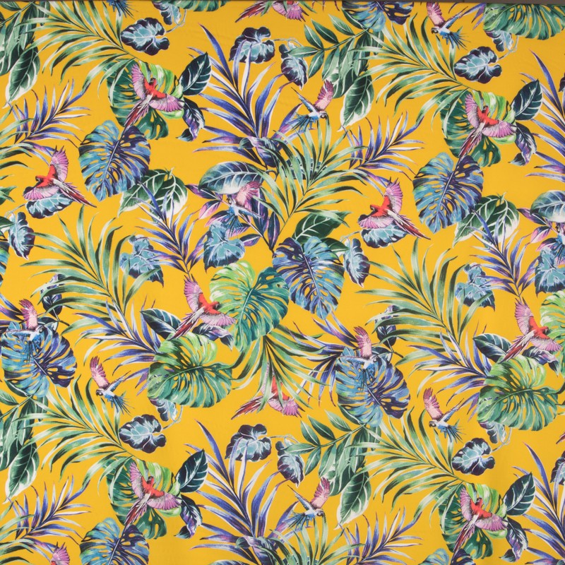 Viscose Tropical Moutarde - Ribes y Casals