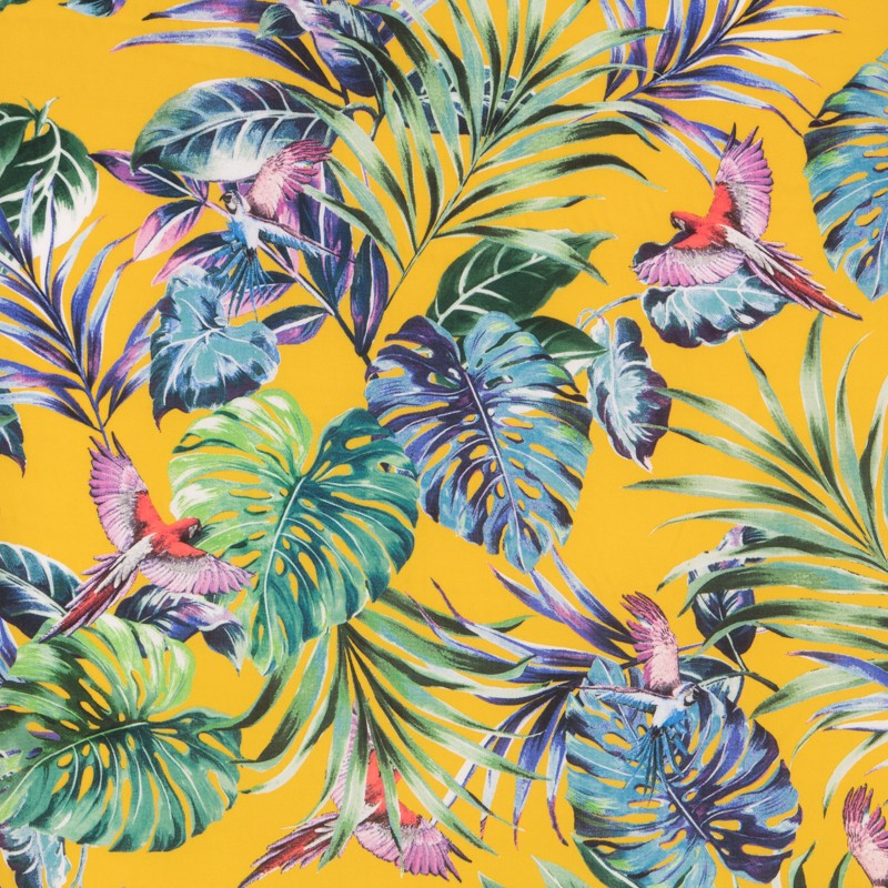 Viscose Tropical Moutarde - Ribes y Casals