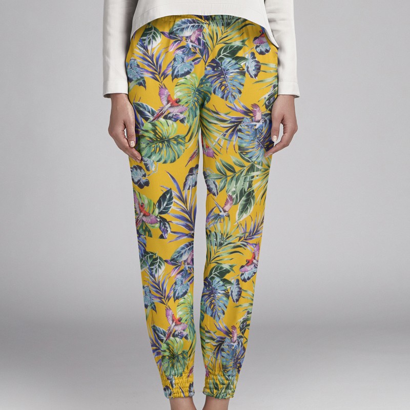 Viscose Tropical Moutarde - Ribes y Casals