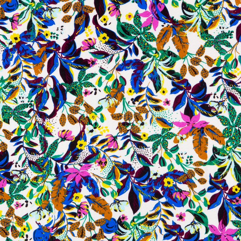 Viscose Tropicale Blanche - Ribes y Casals