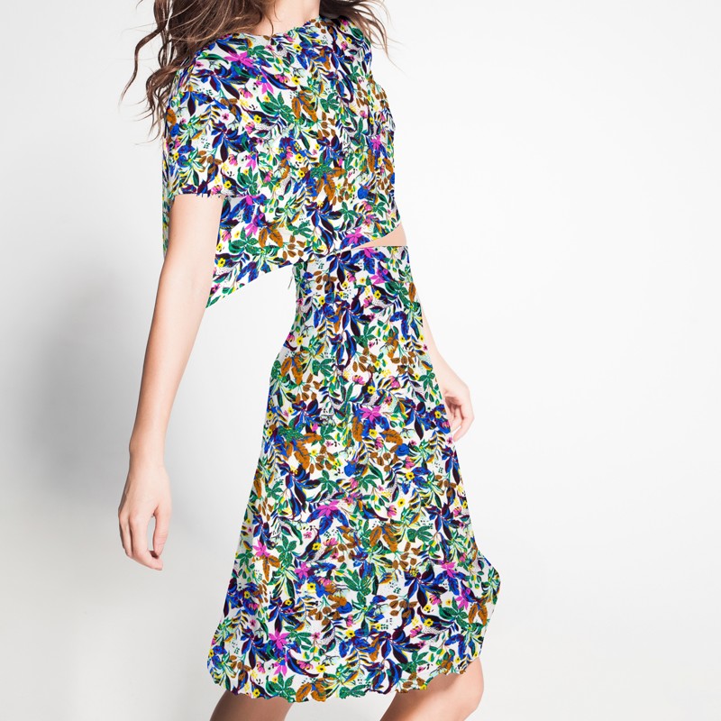 Viscose Tropicale Blanche - Ribes y Casals