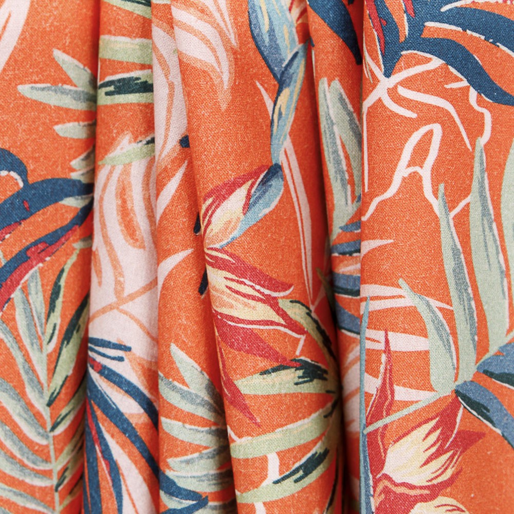 Viscose Tropicana Orange - Ribes y Casals