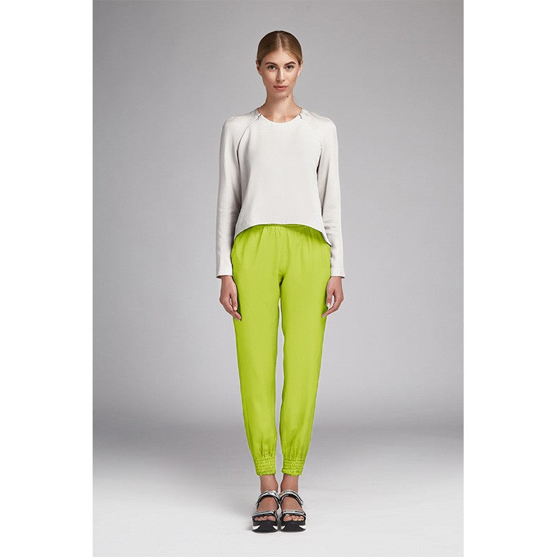 Tissu Viscose Vert Pomme - Ribes y Casals