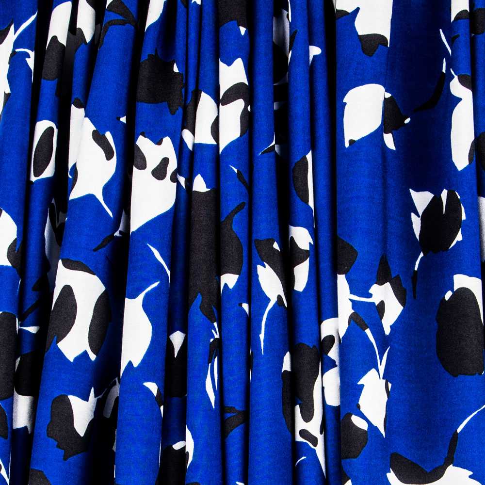 Viscose Vintage Bleu Électrique - Ribes y Casals