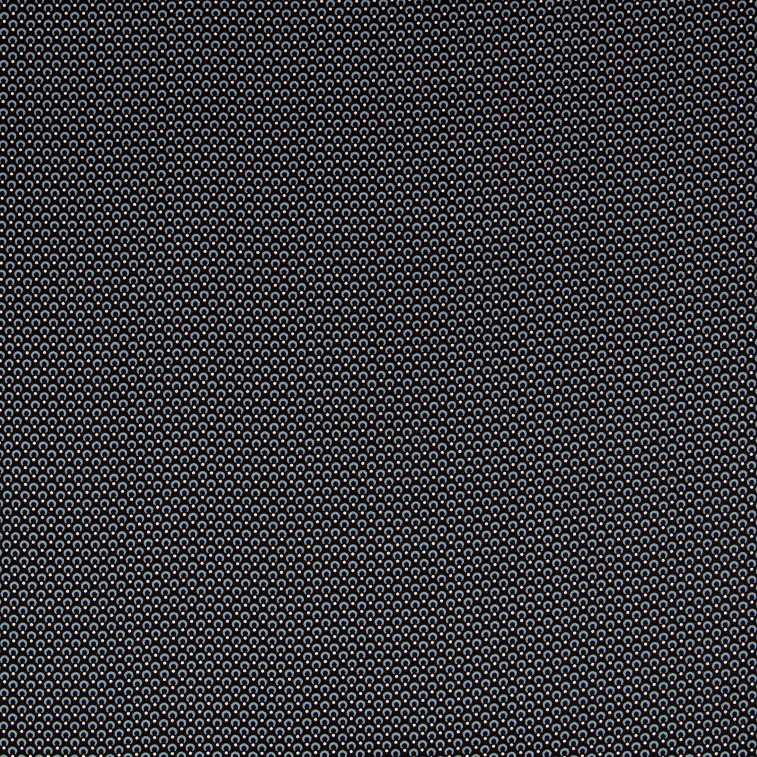 Viscose Hiver Cerceaux Bleu - Ribes y Casals