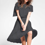 Viscose Hiver Cerceaux Bleu - Ribes y Casals