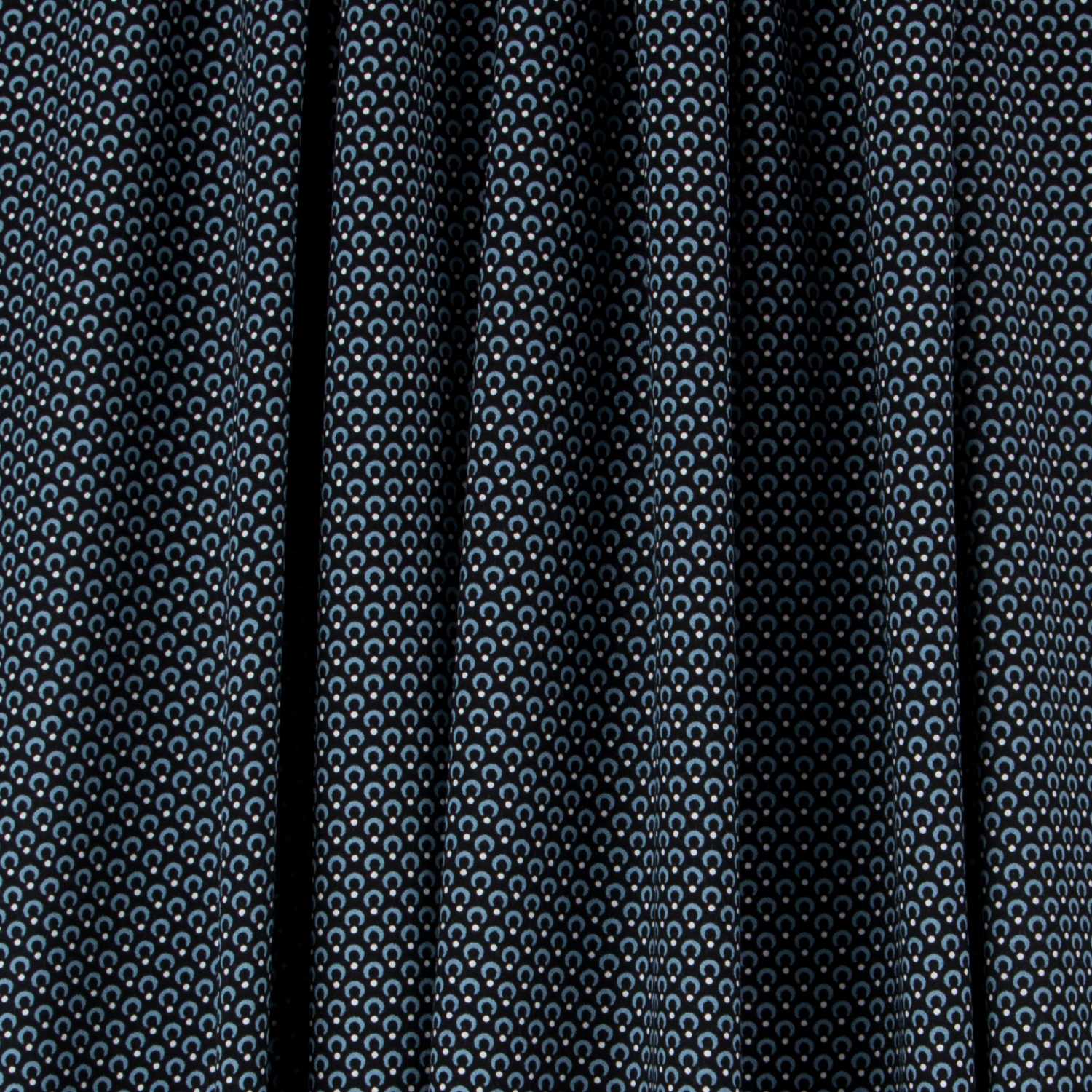 Viscose Hiver Cerceaux Bleu - Ribes y Casals