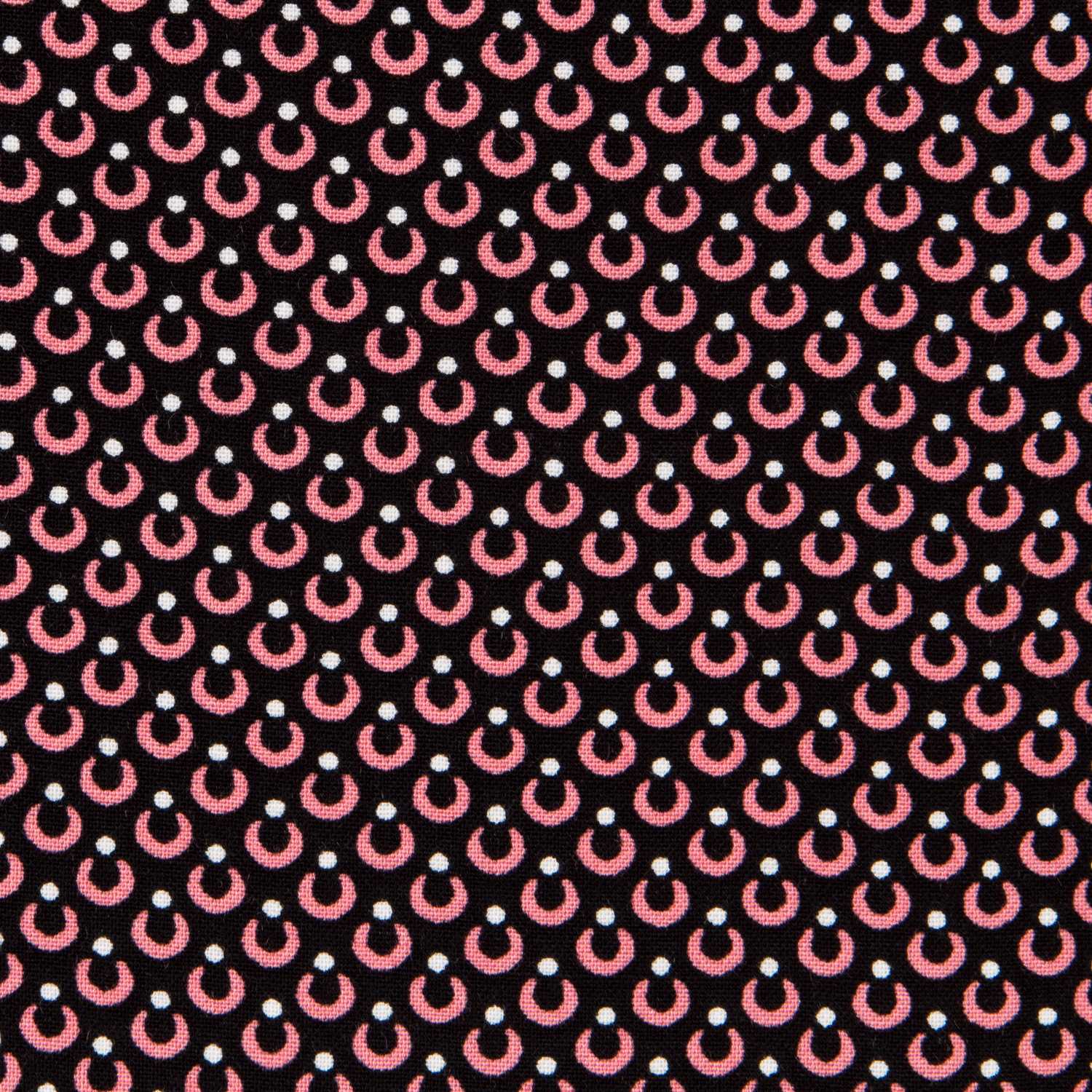 Viscose Hiver Cerceaux Rose - Ribes y Casals