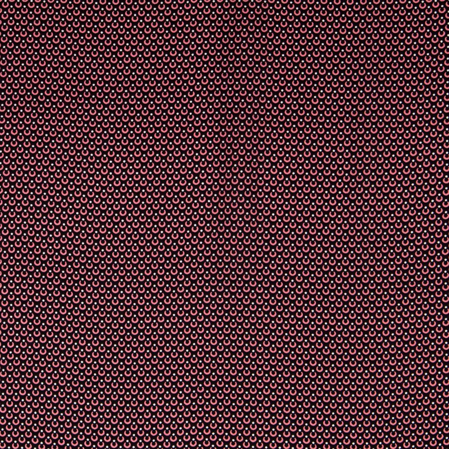 Viscose Hiver Cerceaux Rose - Ribes y Casals