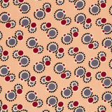 Viscose Géométrique Hiver Saumon - Ribes y Casals