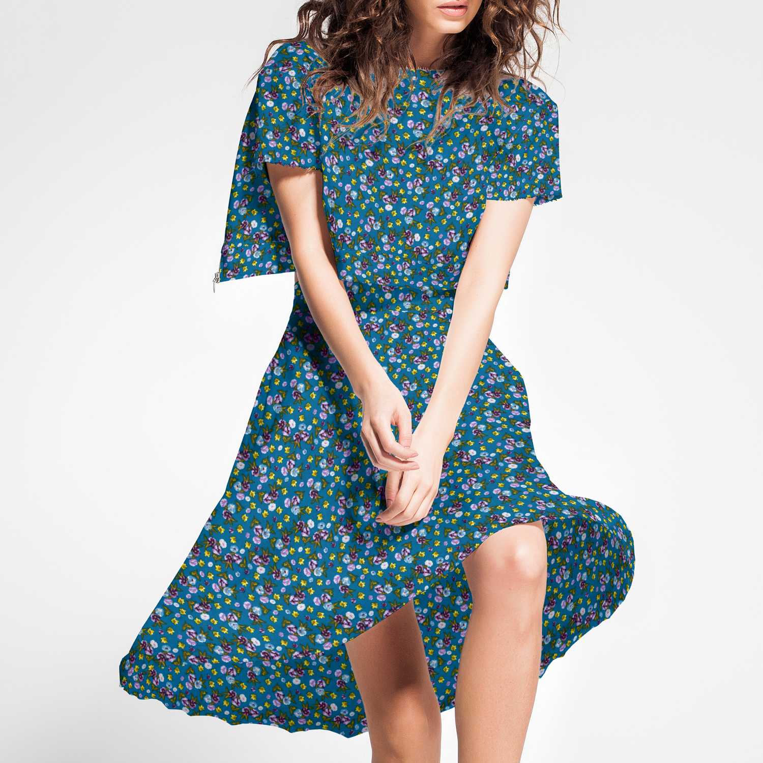 Viscose Hiver Liberty Canard - Ribes y Casals