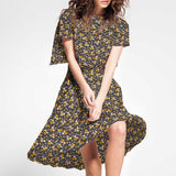 Viscose Hiver Liberty Marron - Ribes y Casals