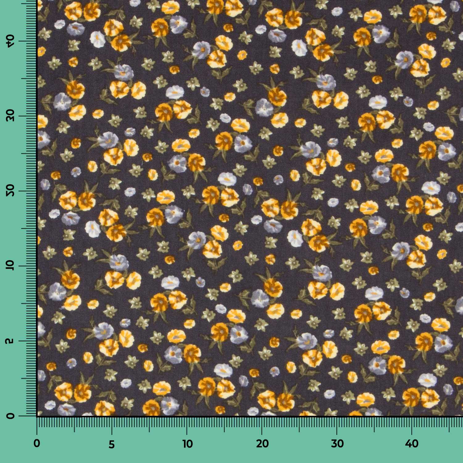 Viscose Hiver Liberty Marron - Ribes y Casals