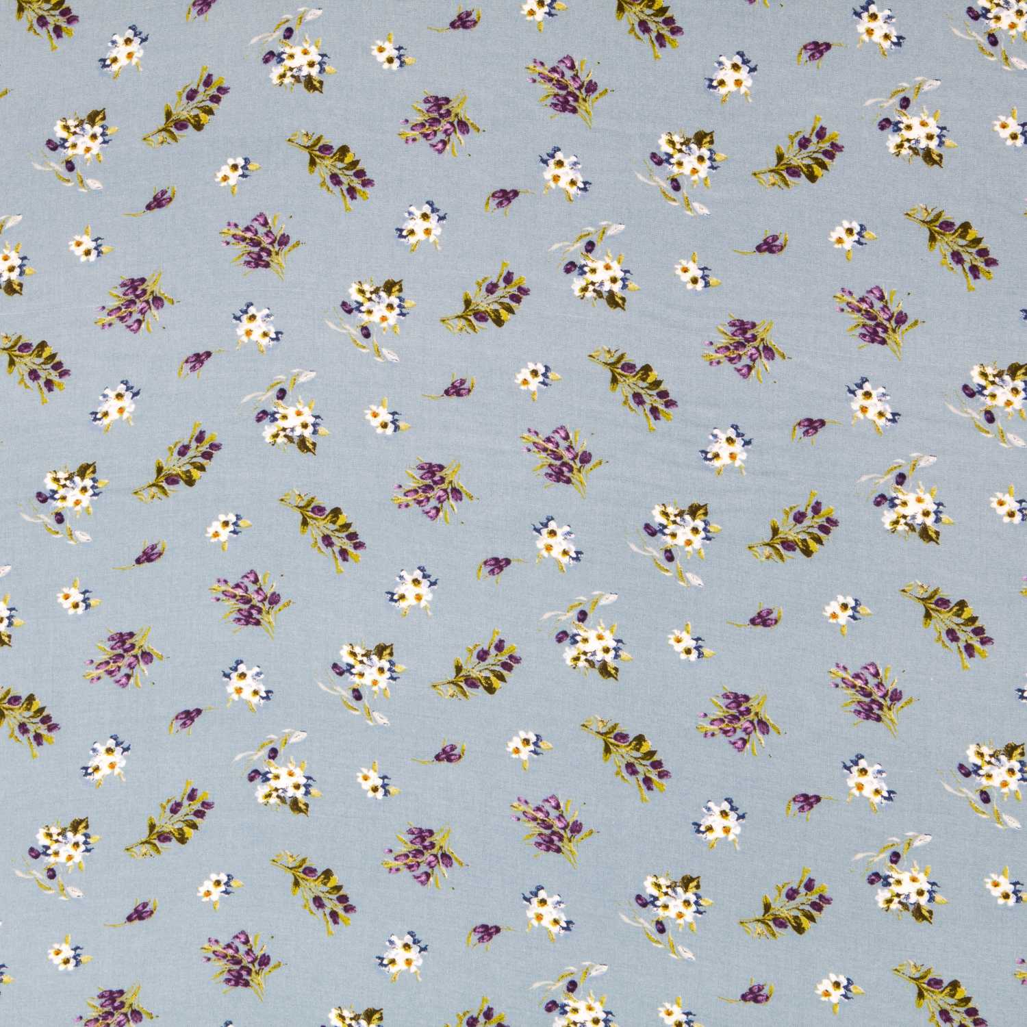 Viscose Hiver Vintage Bleu - Ribes y Casals