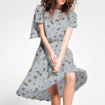 Viscose Hiver Vintage Bleu - Ribes y Casals