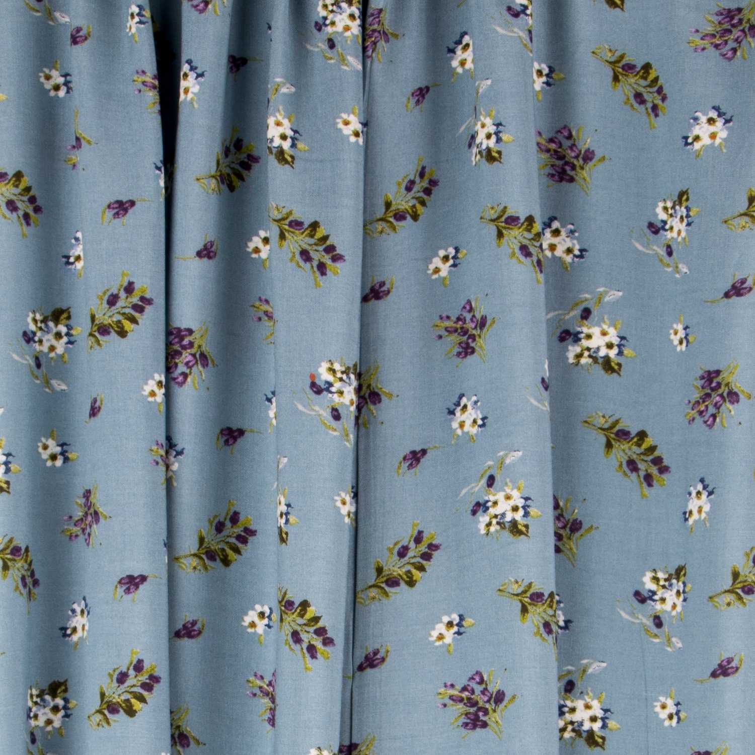 Viscose Hiver Vintage Bleu - Ribes y Casals