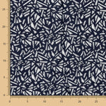 Viscose Pictogramme Bleu Marine - Ribes y Casals