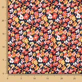 Viscose Multi Floral Coral - Ribes y Casals