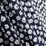 Viscose Marguertie Marine - Ribes y Casals