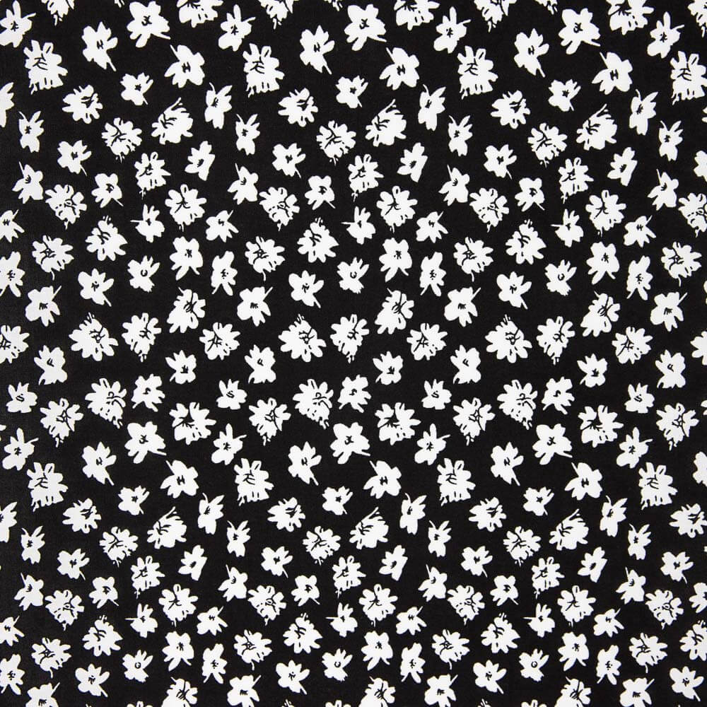 Viscose Marguertie Noir - Ribes y Casals