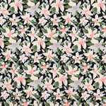 Viscose Fleurs Maxi Noir - Ribes y Casals