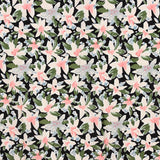 Viscose Fleurs Maxi Noir - Ribes y Casals