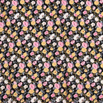 Viscose Crétonne Noir - Ribes y Casals