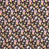 Viscose Crétonne Noir - Ribes y Casals