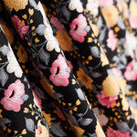 Viscose Crétonne Noir - Ribes y Casals